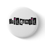 Bridesmaid (Sq Blk) Pin Bridesmaid (Sq Blk) Pin