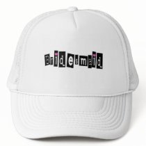 Bridesmaid (Sq Blk) hats
