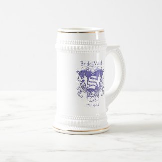BridesMaid Stein Wedding Vintage Lions mug