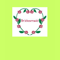 Bridesmaid t-shirt by wedding_tshirts Bridesmaid t-shirt