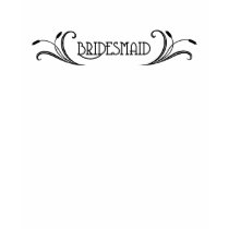 Bridesmaid T- Shirt, Bachelorette Party by qudeshet Bridesmaid T- Shirt, Bachelorette Party