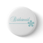Bridesmaid Teal Elegance Pins