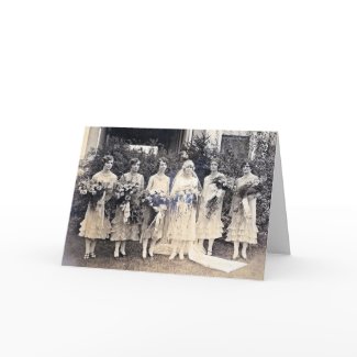 Bridesmaid Thank You Card card