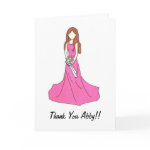 Bridesmaid Thank you Card 2