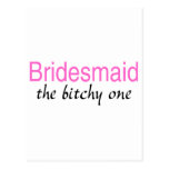 Bridesmaid (The Bitchy One) Postcards