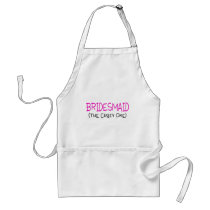 Bridesmaid The Crazy One Aprons