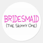 Bridesmaid The Skinny One Stickers