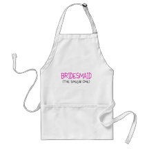Bridesmaid The Special One Aprons