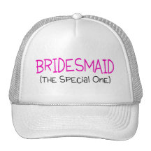 Bridesmaid The Special One Mesh Hat