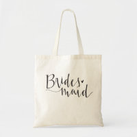 Bridesmaid Tote Budget Tote Bag