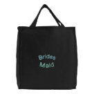 basic_tote_bag - What better gift for your bridesmaids than a roomy tote they can use for all their important bridesmaid activities? Great for carrying shoes, and dress samples, and everything you need for all those trips to the church, the dressmaker, the florist, the salon, and so on!