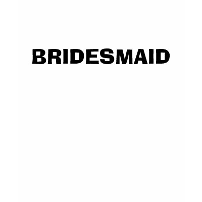 BRIDESMAID SHIRT by AlisonDarcy