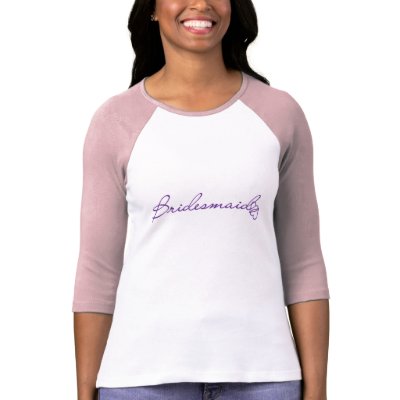 Bridesmaid t-shirts