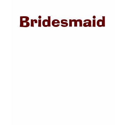 Bridesmaid T-shirt by sixbridesmaids