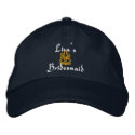 Bridesmaid Wedding Navy embroidered hats by Fashioncasbah Bridesmaid Wedding Navy embroidered hats