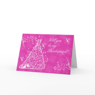 Bridesmaid, Will you be my bridesmaid? cards