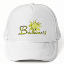 Bridesmaid Yellow hats by Bridesrus Bridesmaid Yellow hats