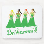 Bridesmaids Attendant Mousepad