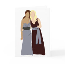 Bridesmaids Card by zweddings Bridesmaids Card