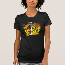 Bridesmaids Colors of Sun T-shirts