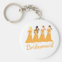 Bridesmaids Favors Key Chains