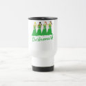 Bridesmaids in Green Wedding Attendant mug