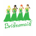 Bridesmaids Wedding Attendant T-shirt shirt