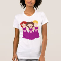 Bridesmaids with Attitude t-shirts