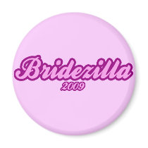 Bridezilla 2009 magnets