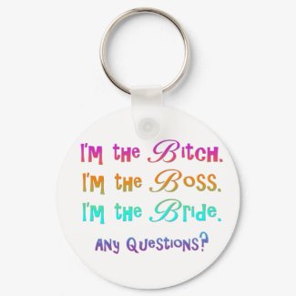 Bridezilla keychain