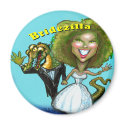 Bridezilla magnets by FunGraphix Bridezilla magnets