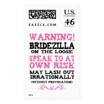 Bridezilla On The Loose Stamp