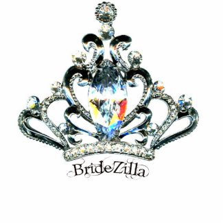 BrideZilla Tiara Sculpture Cut Outs