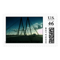 bridge 005, Fred Hartman Bridge postage