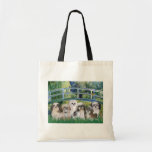 Bridge - 6 Shih tzus Canvas Bag