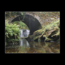 Bridge above Torc waterfall postcards