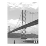 Bridge Across Tejo River Print