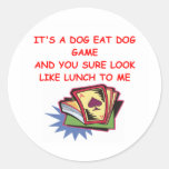 BRIDGE and card player Stickers