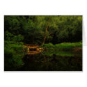bridge and forest pond cards by pageandturner bridge and forest pond cards