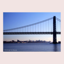 Bridge and NY Skyline Print