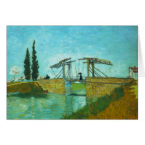 Bridge at Arles by Vincent van Gogh Card