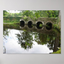 Bridge at Thoor Ballylee Posters