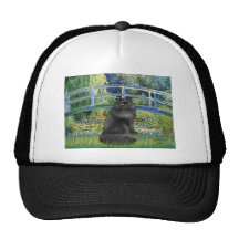 Bridge -Black Persian cat Hats