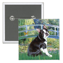 Bridge - Boston Terrier #4 Buttons