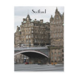 bridge edinburgh scotland postcards
