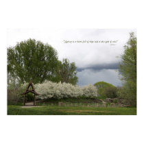 Bridge in Spring posters by eye4nature Bridge in Spring posters