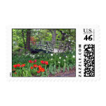 Bridge in the garden 1.jpg postage