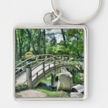 Bridge in the Garden Keychains