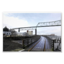Bridge In The Mist # 3 Photographic Print