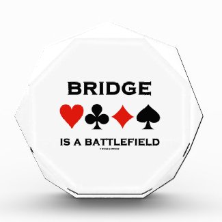 Bridge Is A Battlefield (Four Card Suits) Awards